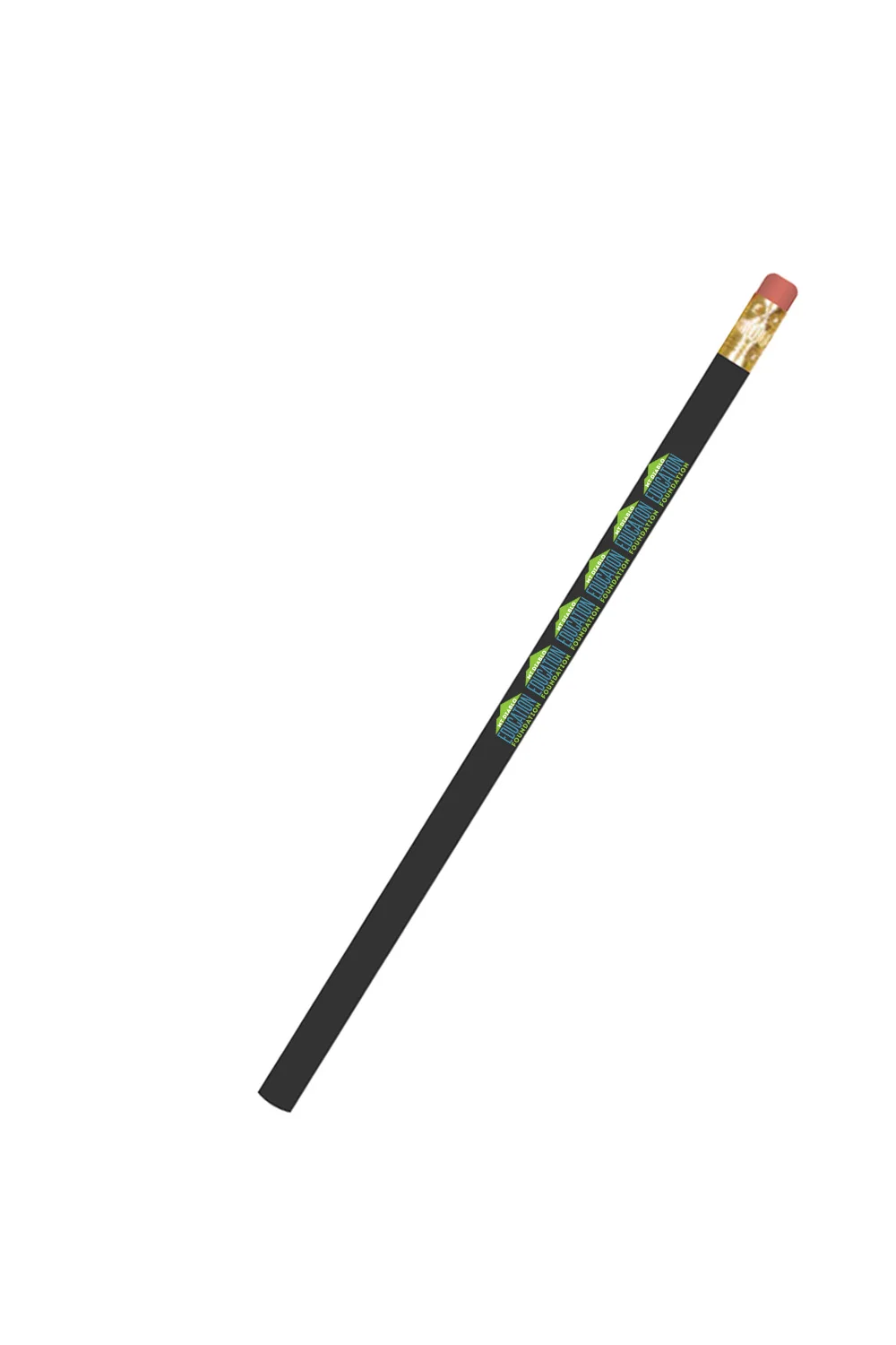 Round Wooden Pencil with #2 Graphite - 1 Color Print - Image 3