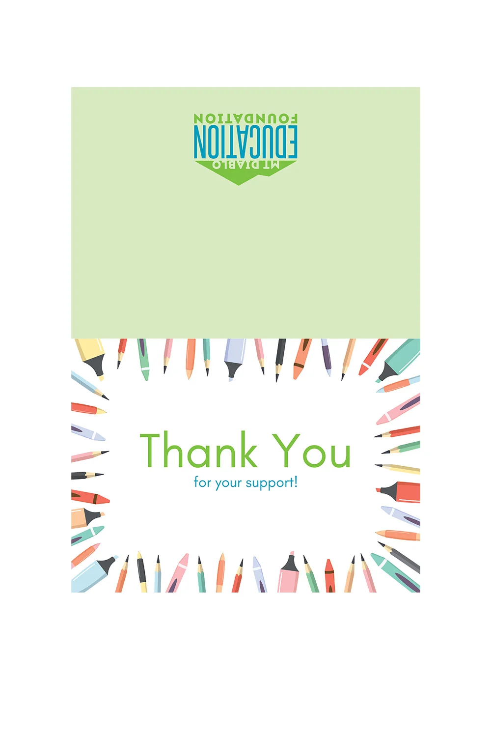 Thank You Cards (50 units pack)
